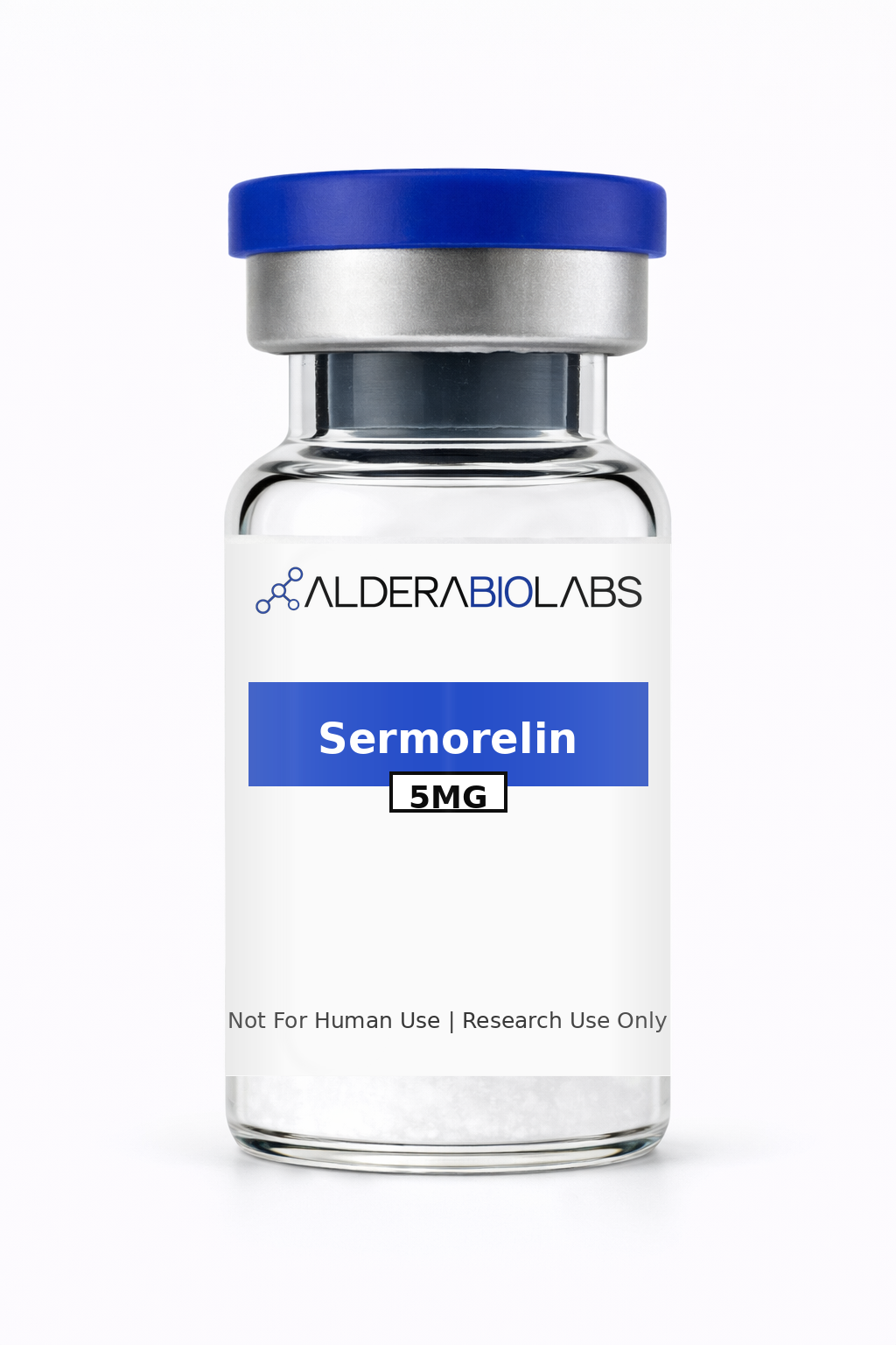 Sermorelin research peptide — 99.1% purity, third-party tested