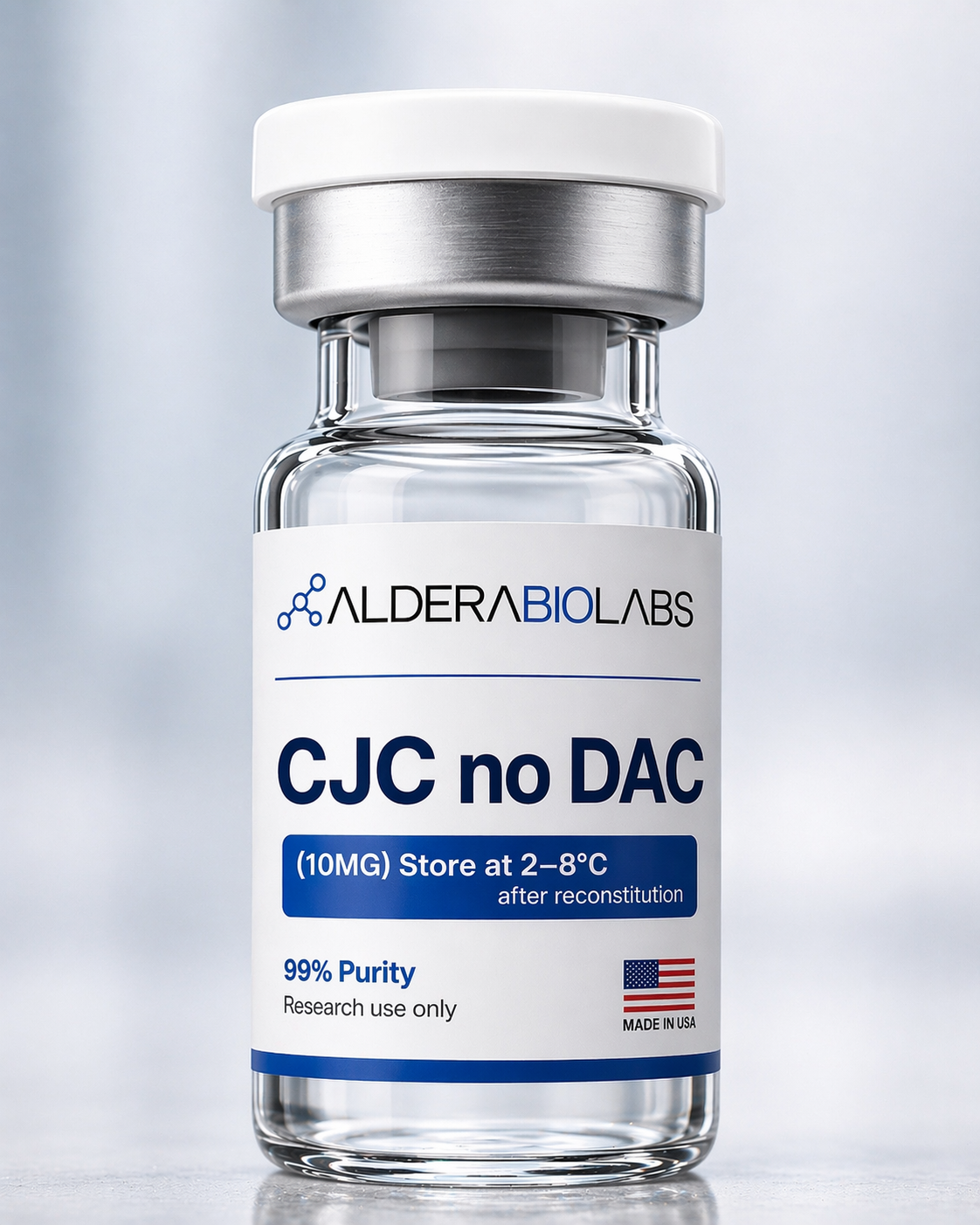 CJC no DAC research peptide — 99.1% purity, third-party tested