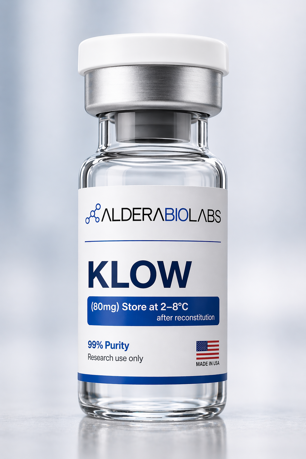 KLOW research peptide — 99.1% purity, third-party tested