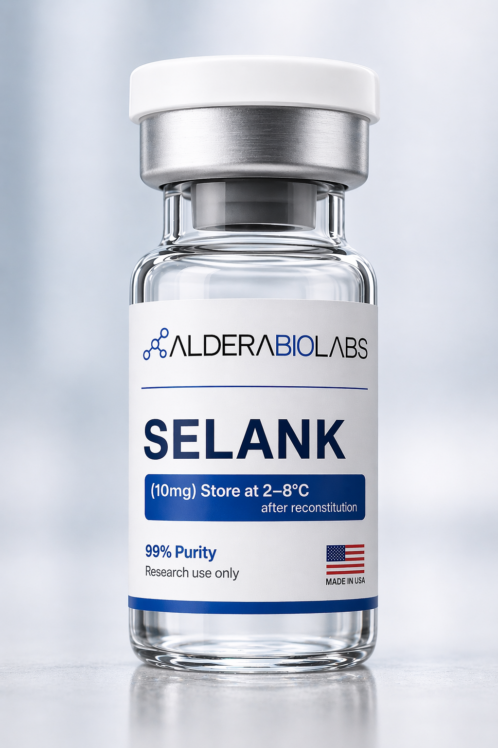 Selank research peptide — 99.1% purity, third-party tested